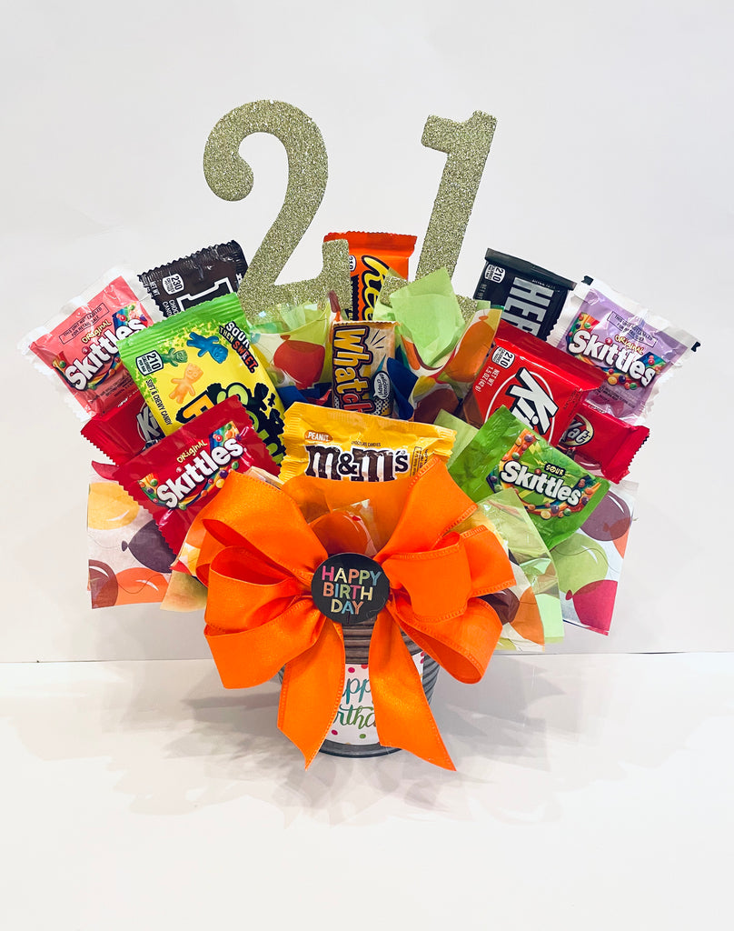 Small “How Old Are You” Birthday Bouquet