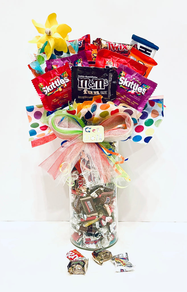 Chocolate Heaven “Feel Better” Candy Bouquet