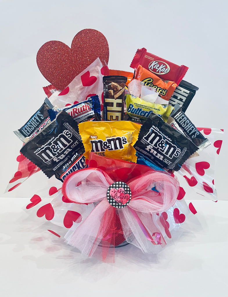 Cupid’s Chocolate Crush Valentines Candy Bouquet