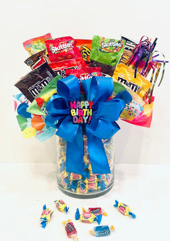 “Let’s Celebrate You” Candy Bouquet