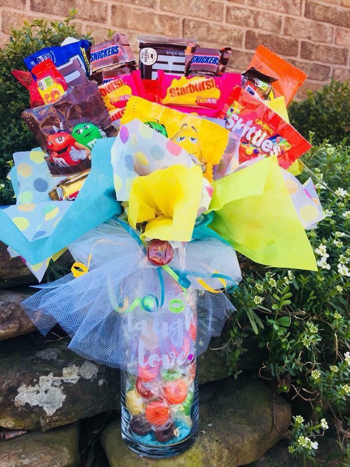 “Brighten Someone’s Day” Candy Bouquet